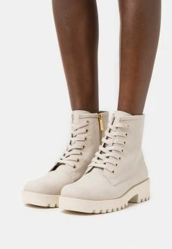 MICHAEL Michael Kors JAX BOOTIE - Lace-up Ankle Boots - Light Sand
