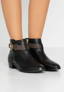 MICHAEL Michael Kors HARLAND - Ankle Boots - Black/brown