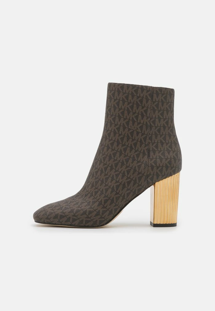 MICHAEL Michael Kors PORTER BOOTIE - Classic Ankle Boots - Brown 4 MICHAEL Michael Kors PORTER BOOTIE - Classic Ankle Boots - Brown - Image 2