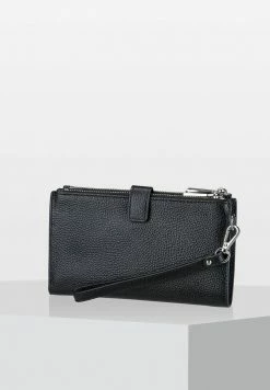 MICHAEL Michael Kors JET SET DOUBLEZIP WRISTLET - Wallet - Black -MICHAEL Michael Kors shop 67d4e811ba4543fa86455a149885a608
