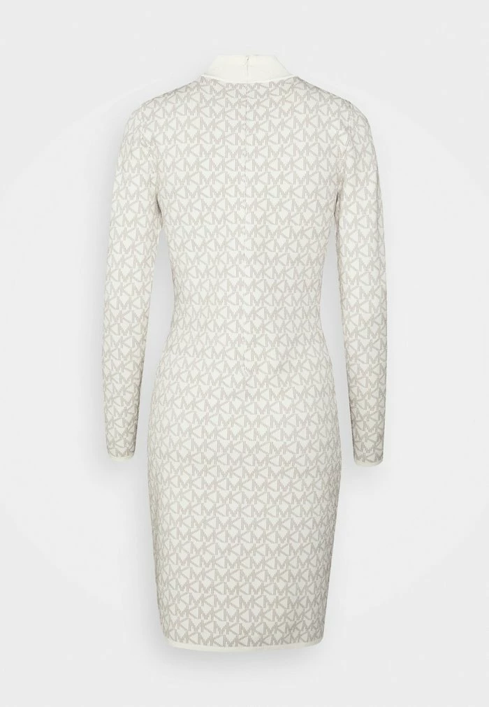 MICHAEL Michael Kors MEGA DOT MOCK NECK DRESS - Jumper Dress - Bone 4 MICHAEL Michael Kors MEGA DOT MOCK NECK DRESS - Jumper Dress - Bone - Image 2
