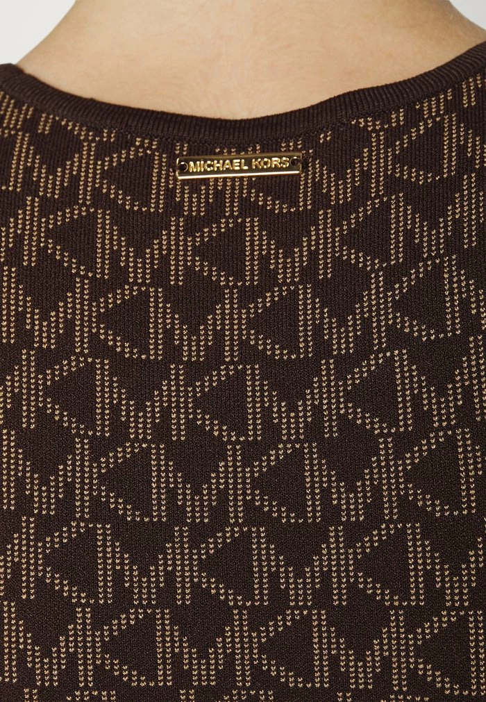 MICHAEL Michael Kors ECO BOLD LOGO - Day Dress - Chocolate 8 MICHAEL Michael Kors ECO BOLD LOGO - Day Dress - Chocolate - Image 6