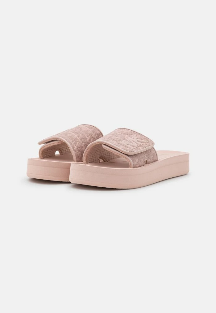 MICHAEL Michael Kors PLATFORM SLIDE - Mules - Soft Pink/fawn 5 MICHAEL Michael Kors PLATFORM SLIDE - Mules - Soft Pink/fawn - Image 3