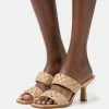 MICHAEL Michael Kors AMELIA MULE - Heeled Mules - Camel -MICHAEL Michael Kors shop 697a6106043549f5b5985285a4e23956