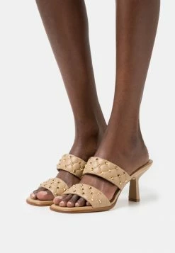 MICHAEL Michael Kors AMELIA MULE - Heeled Mules - Camel