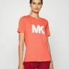 MICHAEL Michael Kors STUD CLASSIC - Print T-shirt - Coral -MICHAEL Michael Kors shop 69e0376ec36f4cdb9ec68fec78bd8737