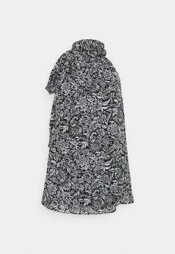 MICHAEL Michael Kors BICOLOR HIPPIE - Blouse - Black/white -MICHAEL Michael Kors shop 69e7c840d6034c7ea5cf0195538f0135