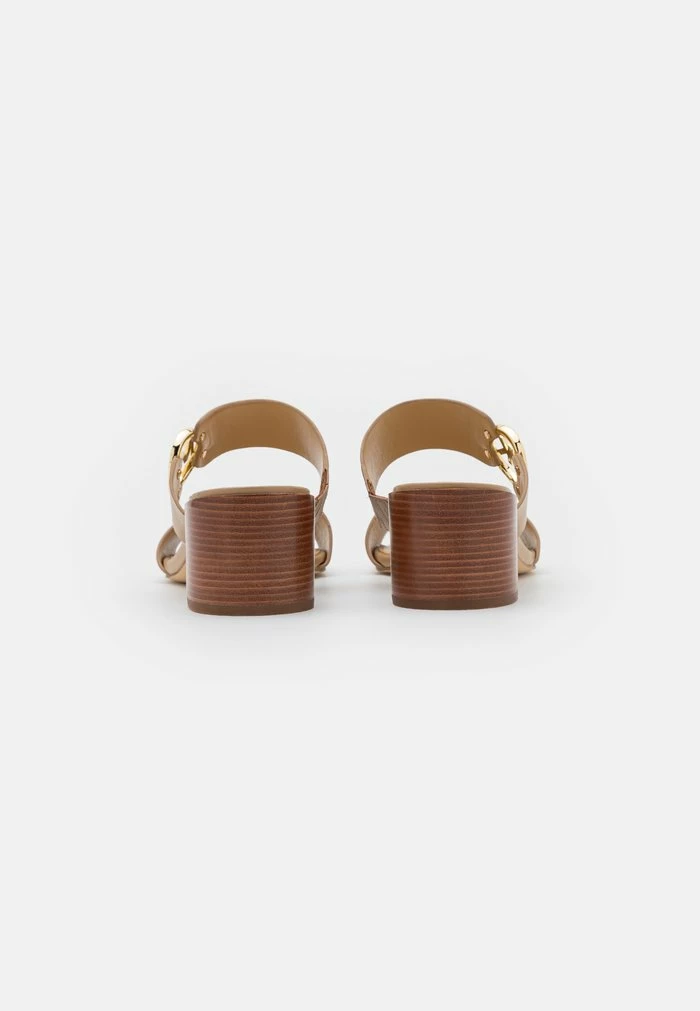 MICHAEL Michael Kors SUMMER MID - Heeled Mules - Camel 6 MICHAEL Michael Kors SUMMER MID - Heeled Mules - Camel - Image 4