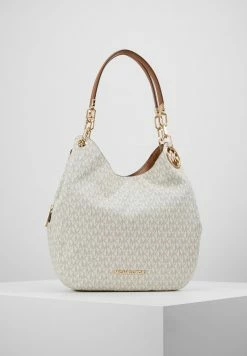 MICHAEL Michael Kors LILLIE CHAIN TOTE - Tote Bag - Vanilla/acrn