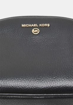 MICHAEL Michael Kors JET OVAL XBODY - Across Body Bag - Black -MICHAEL Michael Kors shop 6c572b3b688d493482f9c3a0ac556579