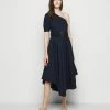 MICHAEL Michael Kors ONE SHOULDER MIDI DRESS - Day Dress - Midnightblue -MICHAEL Michael Kors shop 6e17b3f2490542cc96c4fdb3c2fc88c9