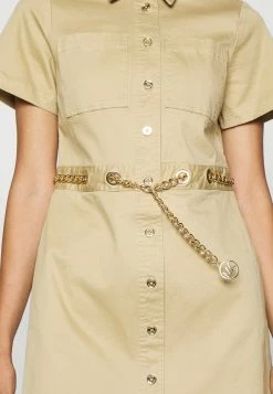 MICHAEL Michael Kors CHAIN BELT SHIRT DRESS - Day Dress - Khaki 13 MICHAEL Michael Kors CHAIN BELT SHIRT DRESS - Day Dress - Khaki -MICHAEL Michael Kors shop 6e253c81479845e2abb26d6a6b1cd19d
