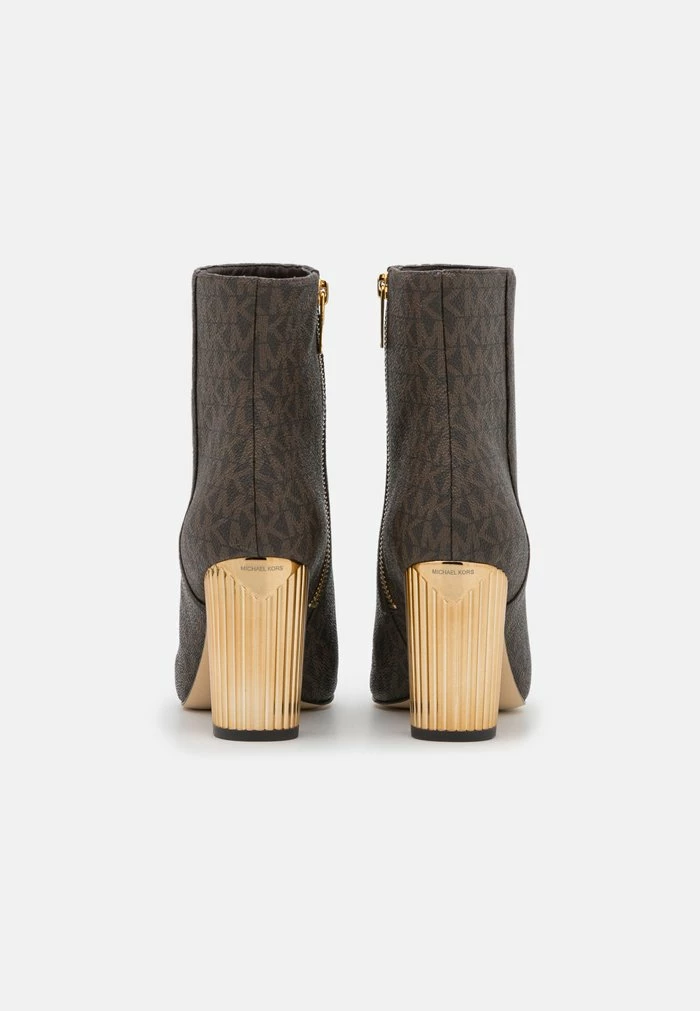 MICHAEL Michael Kors PORTER BOOTIE - Classic Ankle Boots - Brown 6 MICHAEL Michael Kors PORTER BOOTIE - Classic Ankle Boots - Brown - Image 4