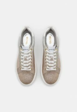MICHAEL Michael Kors EMMETT LACE UP - Trainers - Silver/gold -MICHAEL Michael Kors shop 6ec69933472b448abcc415a0604cbf34