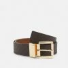 MICHAEL Michael Kors REVERSIBLE BELT - Belt - Chocolate/gold-coloured -MICHAEL Michael Kors shop 6f396deae1c74c4580d3cfab4f5981be