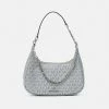 MICHAEL Michael Kors PIPER POUCHETTE - Handbag - Silver -MICHAEL Michael Kors shop 705b769d9fc648d0941cdd26533117c8