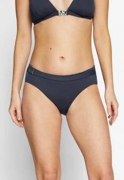 MICHAEL Michael Kors LOGO SOLIDS BELTED - Bikini Bottoms - New Navy