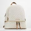 MICHAEL Michael Kors RHEA ZIP BACK PACK - Rucksack - Vanilla