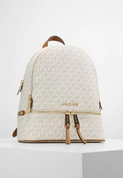 MICHAEL Michael Kors RHEA ZIP BACK PACK - Rucksack - Vanilla