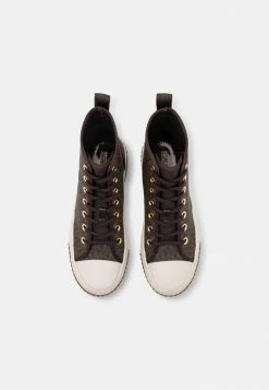 MICHAEL Michael Kors GERTIE - High-top Trainers - Brown 13 MICHAEL Michael Kors GERTIE - High-top Trainers - Brown -MICHAEL Michael Kors shop 713cb3c70d714e9396dbb983b02826a8