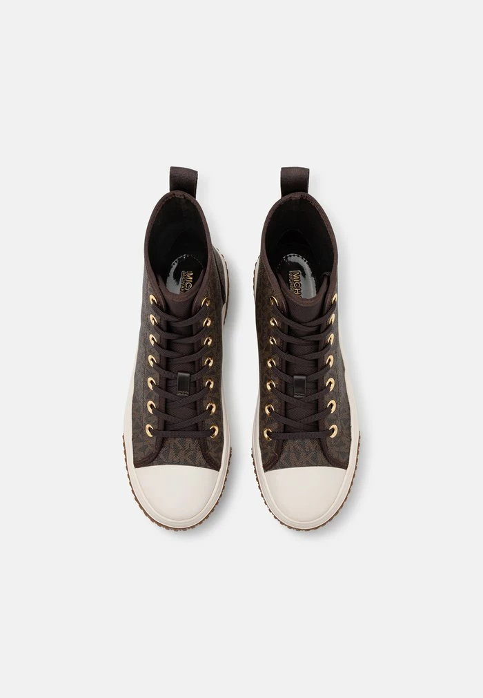 MICHAEL Michael Kors GERTIE - High-top Trainers - Brown 7 MICHAEL Michael Kors GERTIE - High-top Trainers - Brown - Image 5