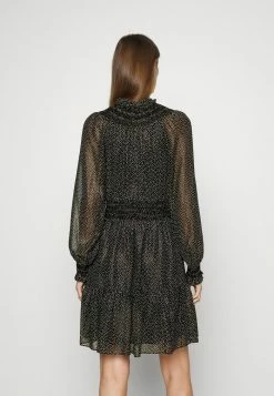 MICHAEL Michael Kors DOTS SMOCKED MINI - Day Dress - Black/gold 10 MICHAEL Michael Kors DOTS SMOCKED MINI - Day Dress - Black/gold -MICHAEL Michael Kors shop 71bcada2d4af4eac9642e255e7055196