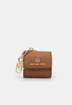 MICHAEL Michael Kors TRAVEL ACCESSORIES CLIPCASE FOR AIRPODS - Key Holder - Brown