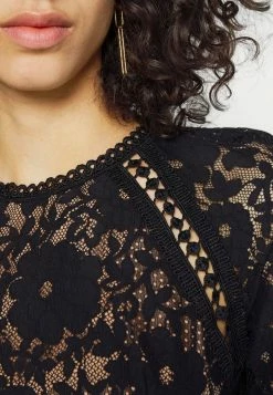 MICHAEL Michael Kors BELL MINI DRESS - Cocktail Dress / Party Dress - Black -MICHAEL Michael Kors shop 73f1ee51c9e640f987d0adaad15cc390