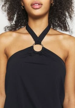 MICHAEL Michael Kors ICONIC SOLIDS BLOUSON HALTER TANKINI - Bikini Top - Black 11 MICHAEL Michael Kors ICONIC SOLIDS BLOUSON HALTER TANKINI - Bikini Top - Black -MICHAEL Michael Kors shop 7482885db22a4c38a8a33163bd06c286