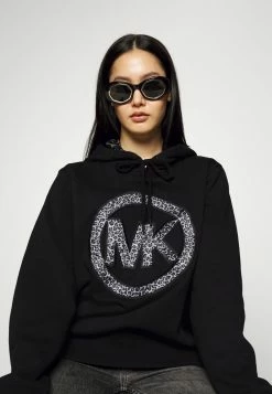 MICHAEL Michael Kors CHARM HOODIE - Sweatshirt - Black 11 MICHAEL Michael Kors CHARM HOODIE - Sweatshirt - Black -MICHAEL Michael Kors shop 74bea62ed38741bcaabc7a3d04698766