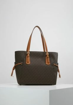 MICHAEL Michael Kors VOYAGER SIGNATURE TOTE - Handbag - Brown -MICHAEL Michael Kors shop 754664e4b2b14644b62d214338d68ce1