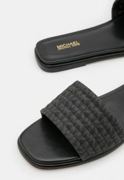 MICHAEL Michael Kors SADLER SLIDE - Mules - Black -MICHAEL Michael Kors shop 75a04e10ab6645cb857df3096140f12a