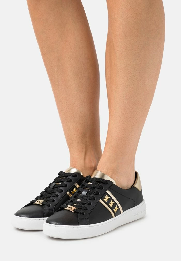 MICHAEL Michael Kors IRVING STRIPE LACE UP - Trainers - Black 3 MICHAEL Michael Kors IRVING STRIPE LACE UP - Trainers - Black