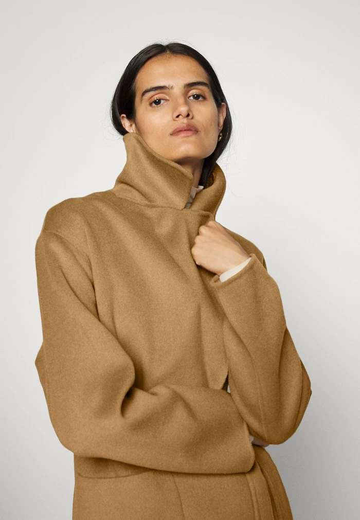 MICHAEL Michael Kors DOUBLEFACE ROBE COAT - Classic Coat - Cafe 6 MICHAEL Michael Kors DOUBLEFACE ROBE COAT - Classic Coat - Cafe - Image 4