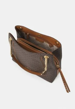 MICHAEL Michael Kors PIPER CHAIN TOTE - Handbag - Brown/acorn -MICHAEL Michael Kors shop 7697b0794bab434c93c8eec98c2e794c