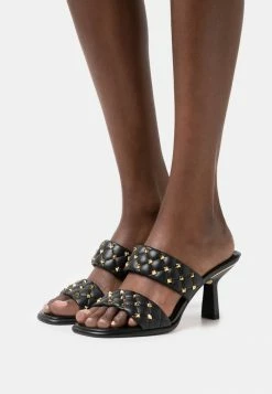 MICHAEL Michael Kors AMELIA MULE - Heeled Mules - Black