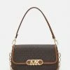 MICHAEL Michael Kors PARKER - Handbag - Brown/acorn -MICHAEL Michael Kors shop 770d4c65235249e3bb5a8580655085dd