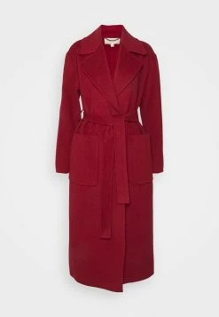MICHAEL Michael Kors DOUBLEFACE ROBE COAT - Classic Coat - Crimson