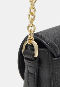 MICHAEL Michael Kors JET SET CHARM DOME - Across Body Bag - Black -MICHAEL Michael Kors shop 79cbc00e3bee4496b578e6265b40e0ea