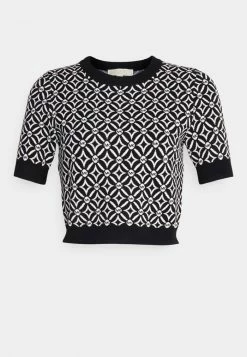 MICHAEL Michael Kors MK LOGO TIE CREW - Blouse - Black/bone 12 MICHAEL Michael Kors MK LOGO TIE CREW - Blouse - Black/bone -MICHAEL Michael Kors shop 7b3a20a24b4b49be8f0b407bc8252853