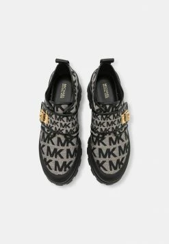 MICHAEL Michael Kors PADMA STRAP LOAFER - Slip-ons - Black/nature -MICHAEL Michael Kors shop 7bf8f9ed092748b78d5b281603dc05a2