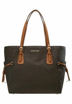 MICHAEL Michael Kors VOYAGER SIGNATURE TOTE - Handbag - Brown -MICHAEL Michael Kors shop 7ca749c538ed4454b7b734d9e7a4aa03