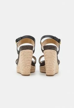 MICHAEL Michael Kors FARRAH WEDGE - Platform Sandals - Brown/black -MICHAEL Michael Kors shop 7ccd1358717b4a3b924893ee56e97b89