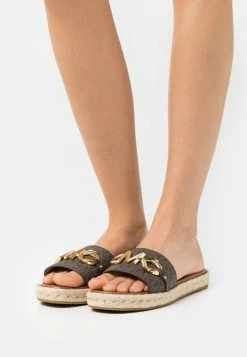 MICHAEL Michael Kors IZZY SLIDE - Mules - Brown/multicolor