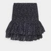 MICHAEL Michael Kors TINY HIPPIE SKIRT - Mini Skirt - Deep Purple -MICHAEL Michael Kors shop 80925c5cddf74379a9f082bd79ee3405