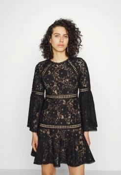 MICHAEL Michael Kors BELL MINI DRESS - Cocktail Dress / Party Dress - Black