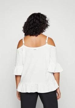 MICHAEL Michael Kors SOLID TANK - Blouse - White -MICHAEL Michael Kors shop 85459d65f71c4a6cbdc341afd33a7636