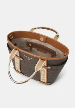 MICHAEL Michael Kors MAEVE - Tote Bag - Brown -MICHAEL Michael Kors shop 85ef8b9ca9a344aabb41fc7668dc56b5