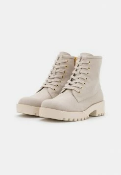 MICHAEL Michael Kors JAX BOOTIE - Lace-up Ankle Boots - Light Sand -MICHAEL Michael Kors shop 8673f5814e3e4b1597b2cf217bb2d16d