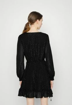 MICHAEL Michael Kors CLIP WRAP - Cocktail Dress / Party Dress - Black 10 MICHAEL Michael Kors CLIP WRAP - Cocktail Dress / Party Dress - Black -MICHAEL Michael Kors shop 870f56ef427a4f18b6c21357aa79bac5